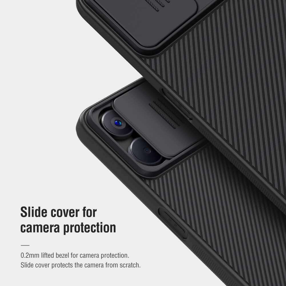 Чехол-крышка NILLKIN для Realme 10 5G, Realme 9i 5G, Realme 10T 5G (серия CamShield case)